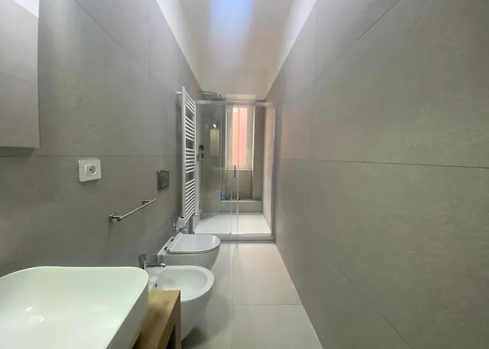 Apartmán Lucania Azzurra Apartment, Elegante E Confortevole, Con Metro M3 Sotto Casa, Collegamento Diretto A Duomo Di E Stazione